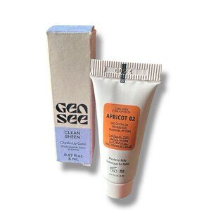 Gen See Clean Sheen Apricot Cheek And Lip Color